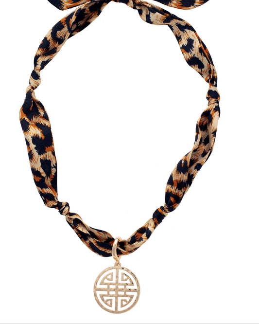 Wild Harmony Scarf Necklace