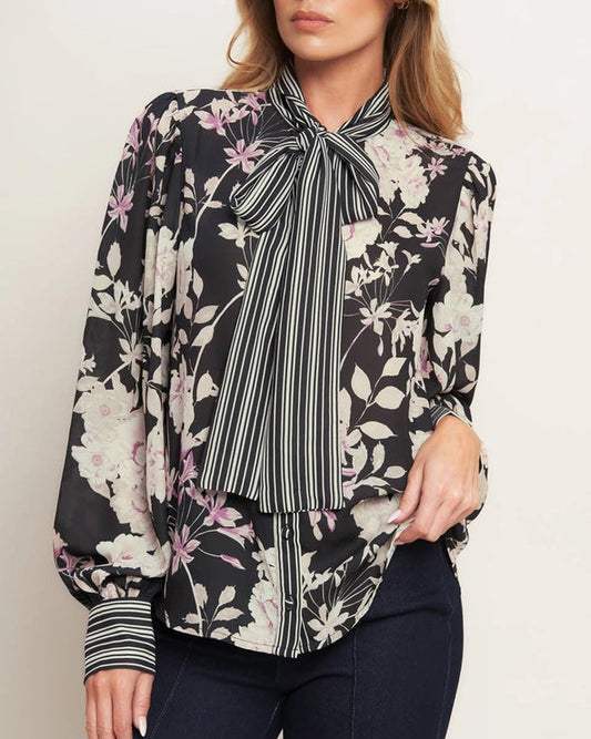 Floral Woven Top