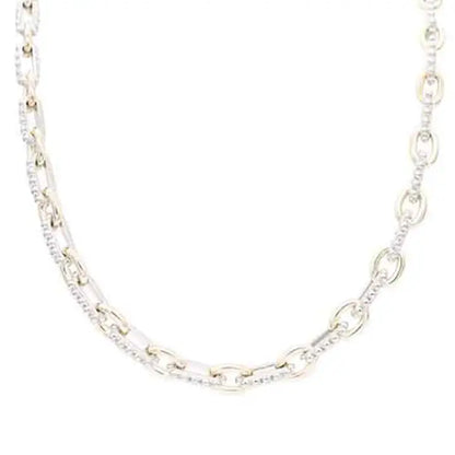 The Montclair Pavé Link Necklace