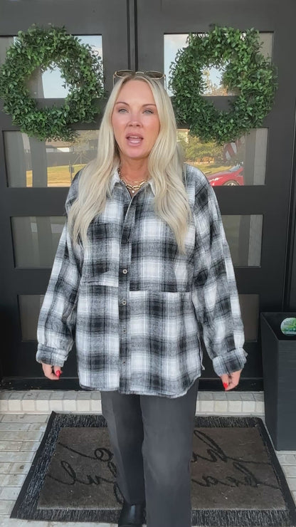 Checked Out Plaid Shirt