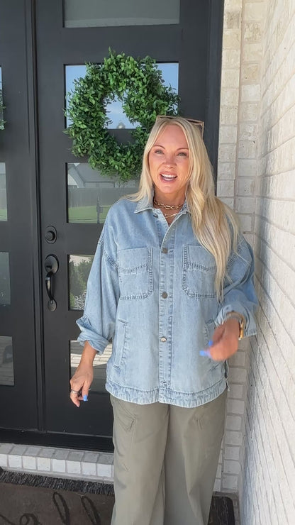 Oversized Denim Jacket
