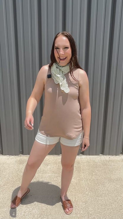 Simply Soft Tank - Taupe