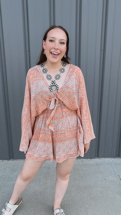 Sunset Escape Romper