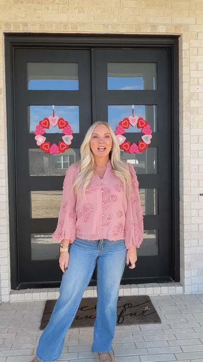 Mauve muse top