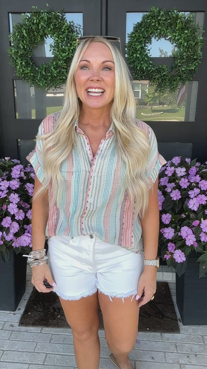 Mesa Stripe Blouse