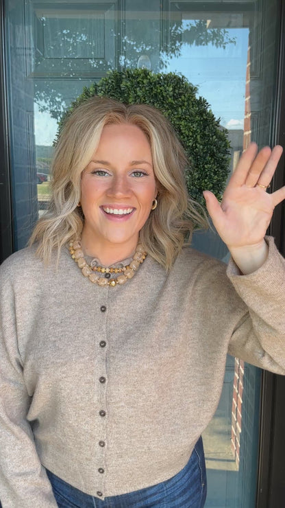 Ellison Cardigan - Mocha