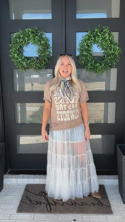 The Soft Sheer Layering Skirt