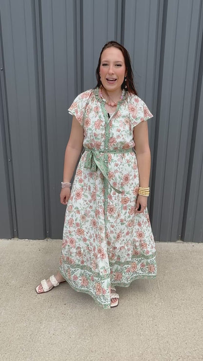 Garden Party Midi Dress