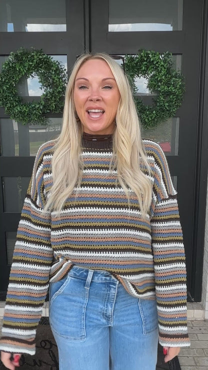Autumn Rhythm Sweater
