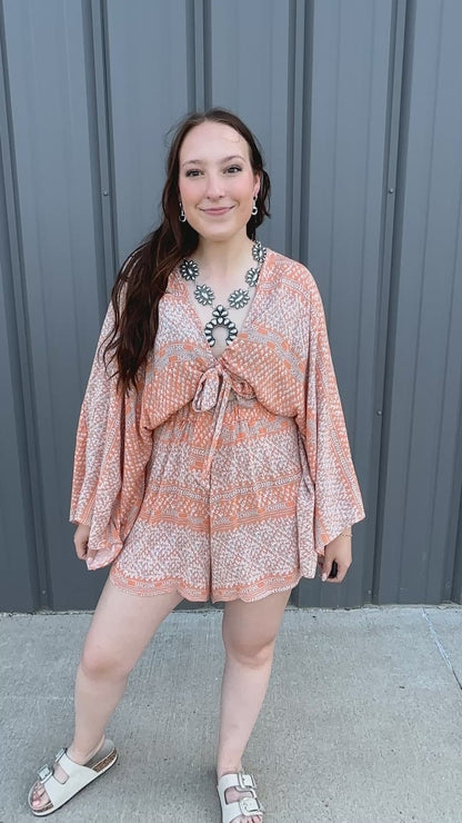 Sunset Escape Romper