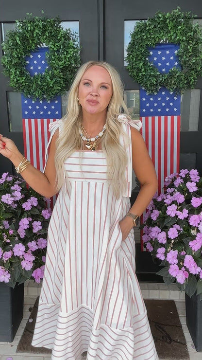 Strawberry Fields Midi Dress