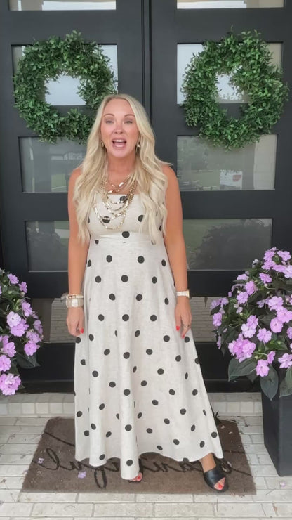 Dotted Dream Midi Dress