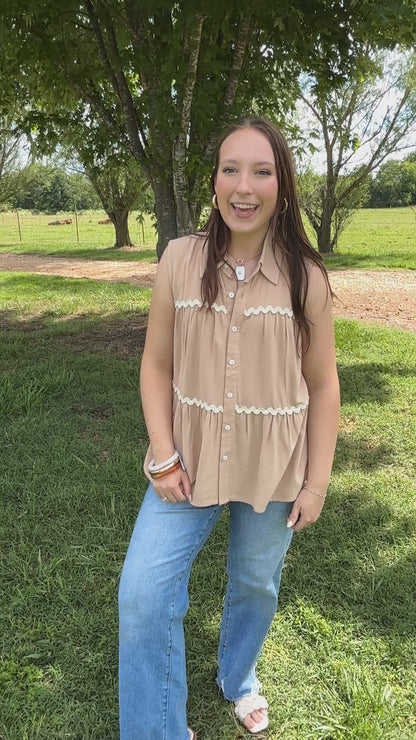 Wren Tiered Blouse