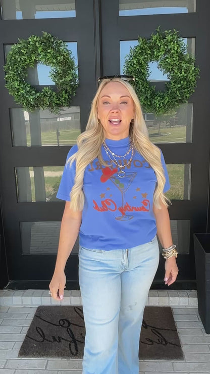 Cowgirl Country Club Tee