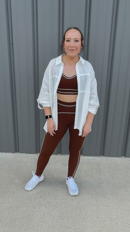 Courtside Active Set - Brown