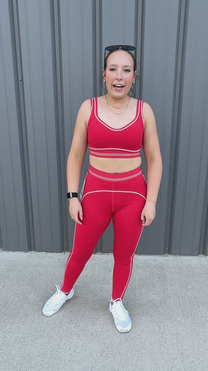 Courtside Active Set - Red