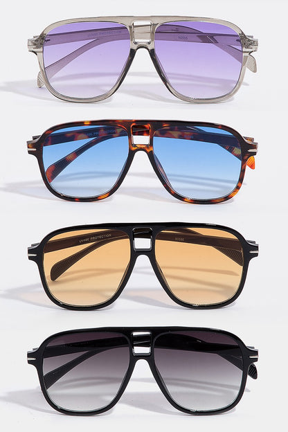 Oversized Shield Sunglasses